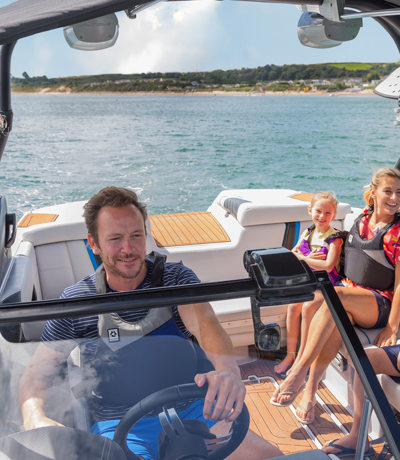 The Warren Family On A Boat
