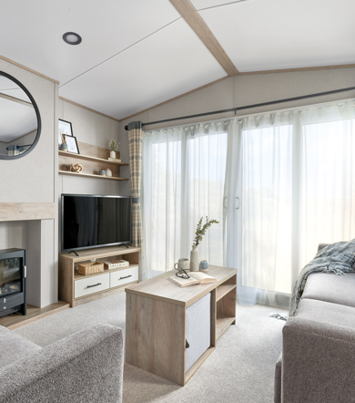 ABI Beverley, lounge with patio doors at Devon Hills