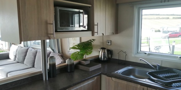 ABI Beachcomber, kitchen at Praa Sands