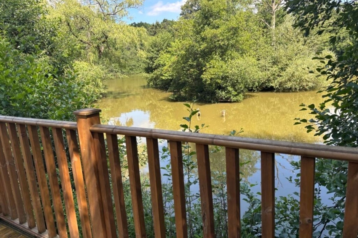 Wessex Classic, lake view at Brokerswood