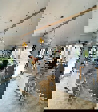 Willerby Pinehurst, breakfast bar at Delamere