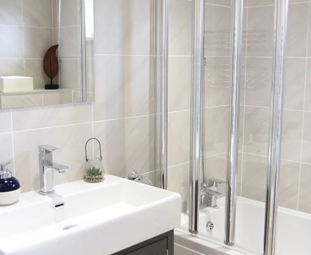 Omar Alderney, bathroom sink at Brokerswood