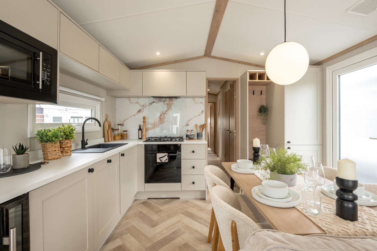 Victory Harraway, dining and kitchen area at Devon Hills