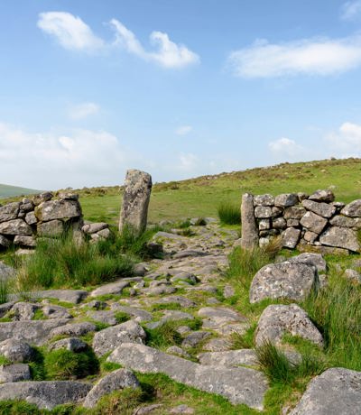 Dartmoor View Local Area Stone Gateway Of Dartmoor