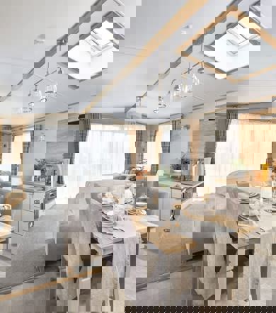 ABI Ambleside, kitchen and living space at Crugan