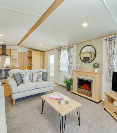 Carnaby Silverdale, living area at Brokerswood