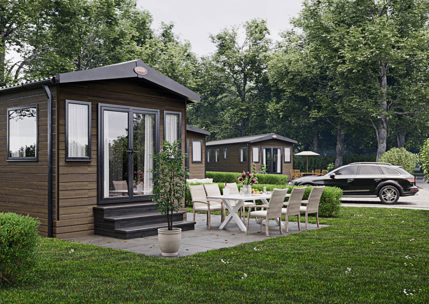 Brokerswood Chestnut Close Lodges In Trees