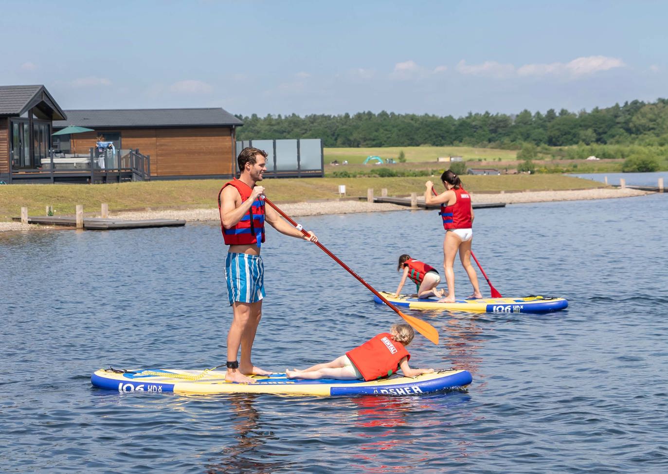 Delamere Family Paddleboarding