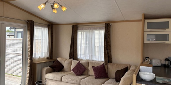 Carnaby Melrose, corner sofa in living area at Dartmoor View