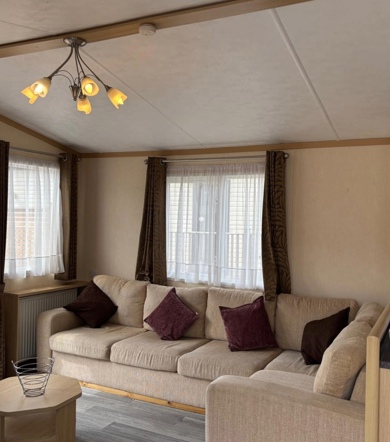 Carnaby Melrose, corner sofa in living area at Dartmoor View