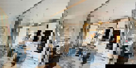 Willerby Pinehurst, open plan at Delamere