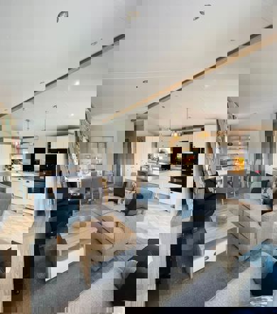 Willerby Pinehurst, open plan at Delamere