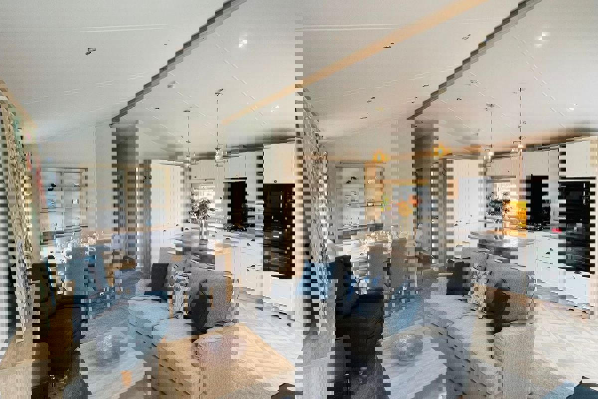 Willerby Pinehurst, open plan at Delamere