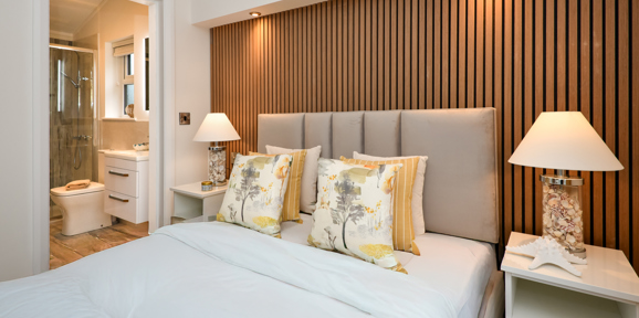 Oakgrove Shearwater, master bedroom at TYF