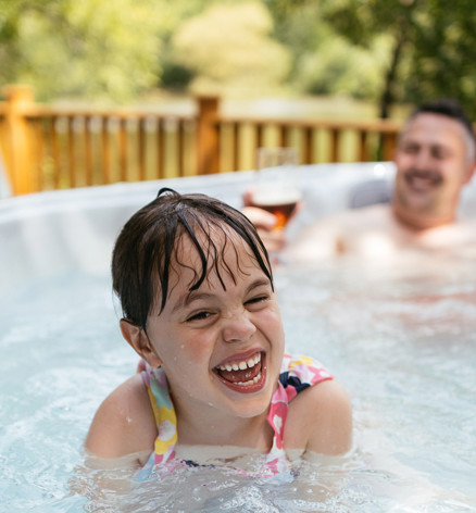 Brokerswood Kid In The Hot Tub