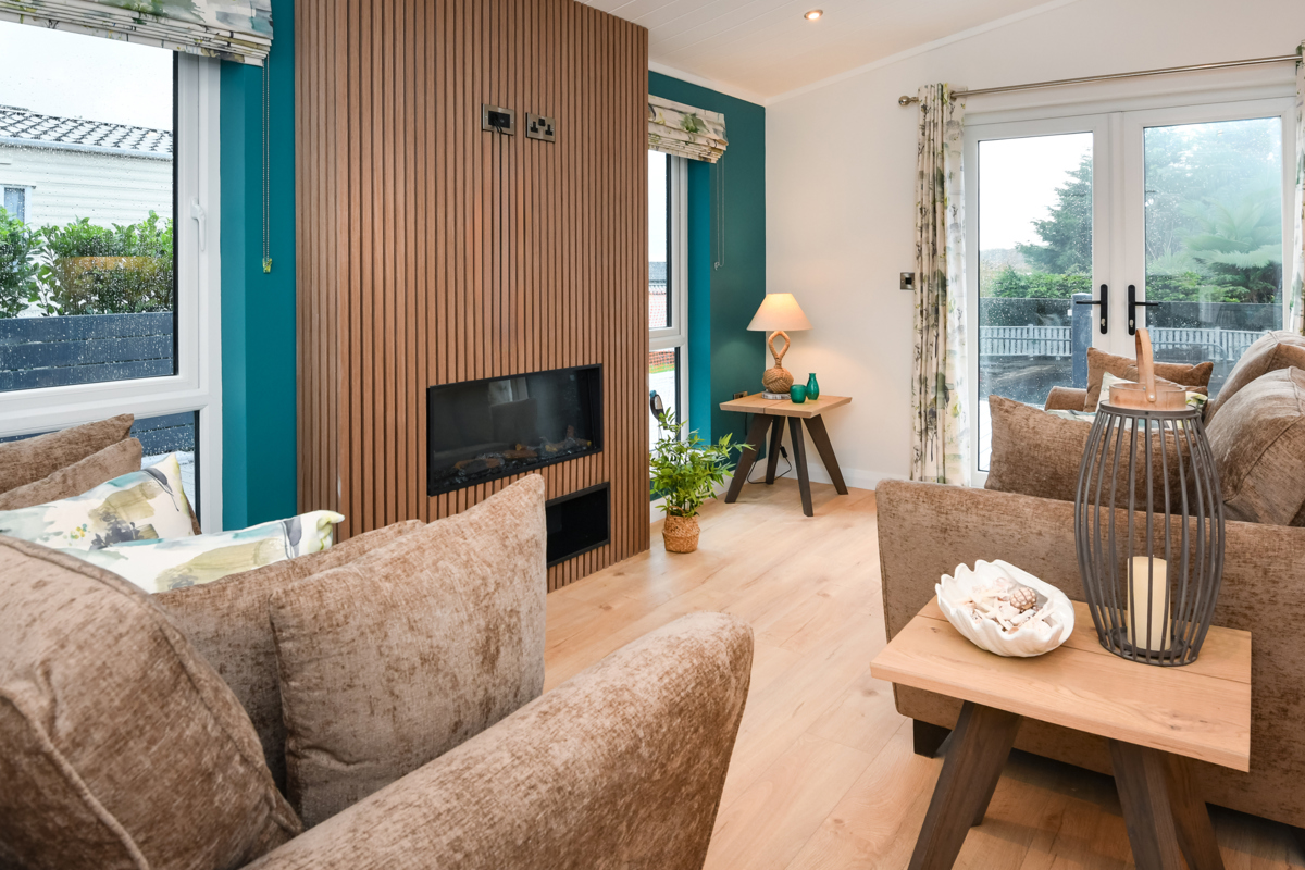 Oakgrove Shearwater, living room with unit and TYF