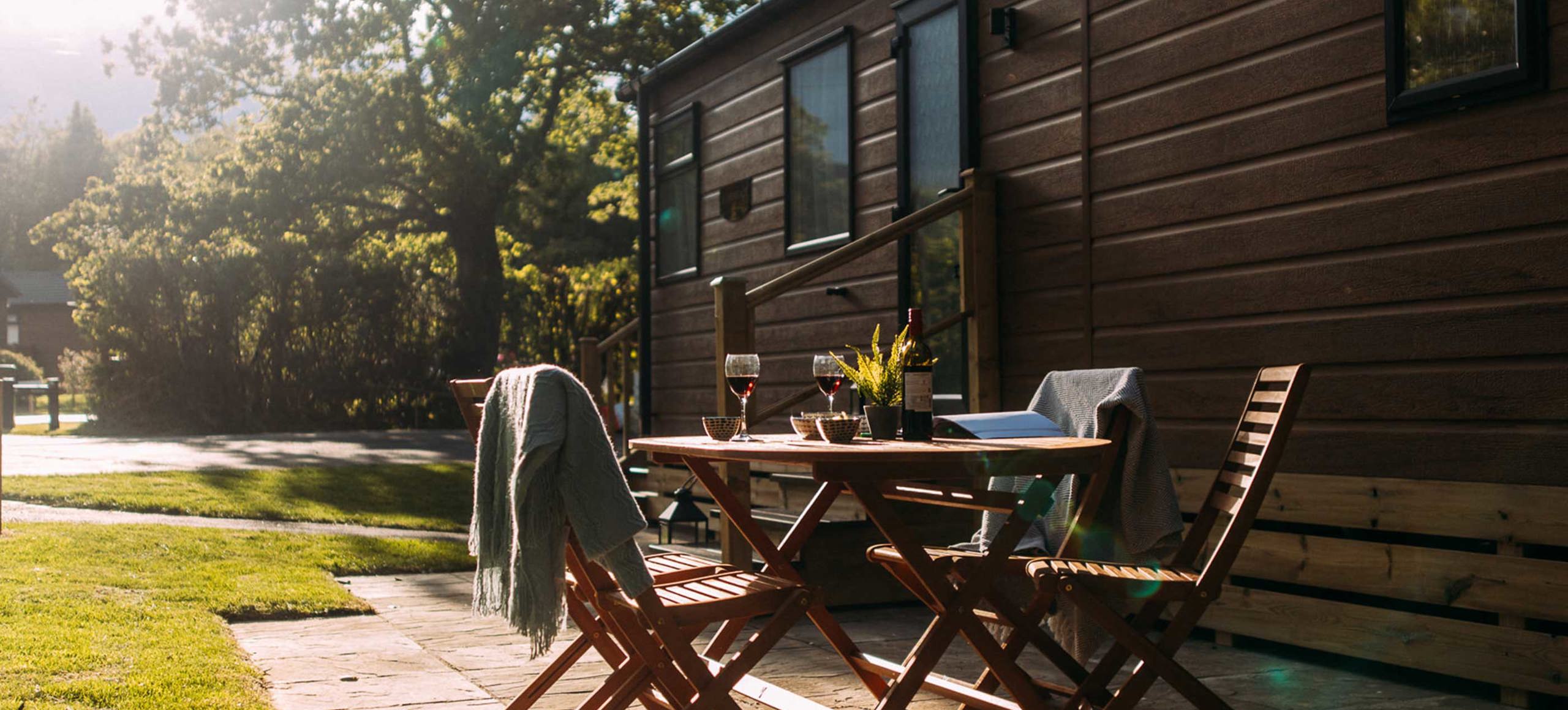 Brokerswood evening Sunshine With Drinks And Snacks