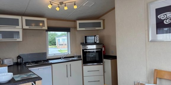 Carnaby Melrose, kitchen at Dartmoor View