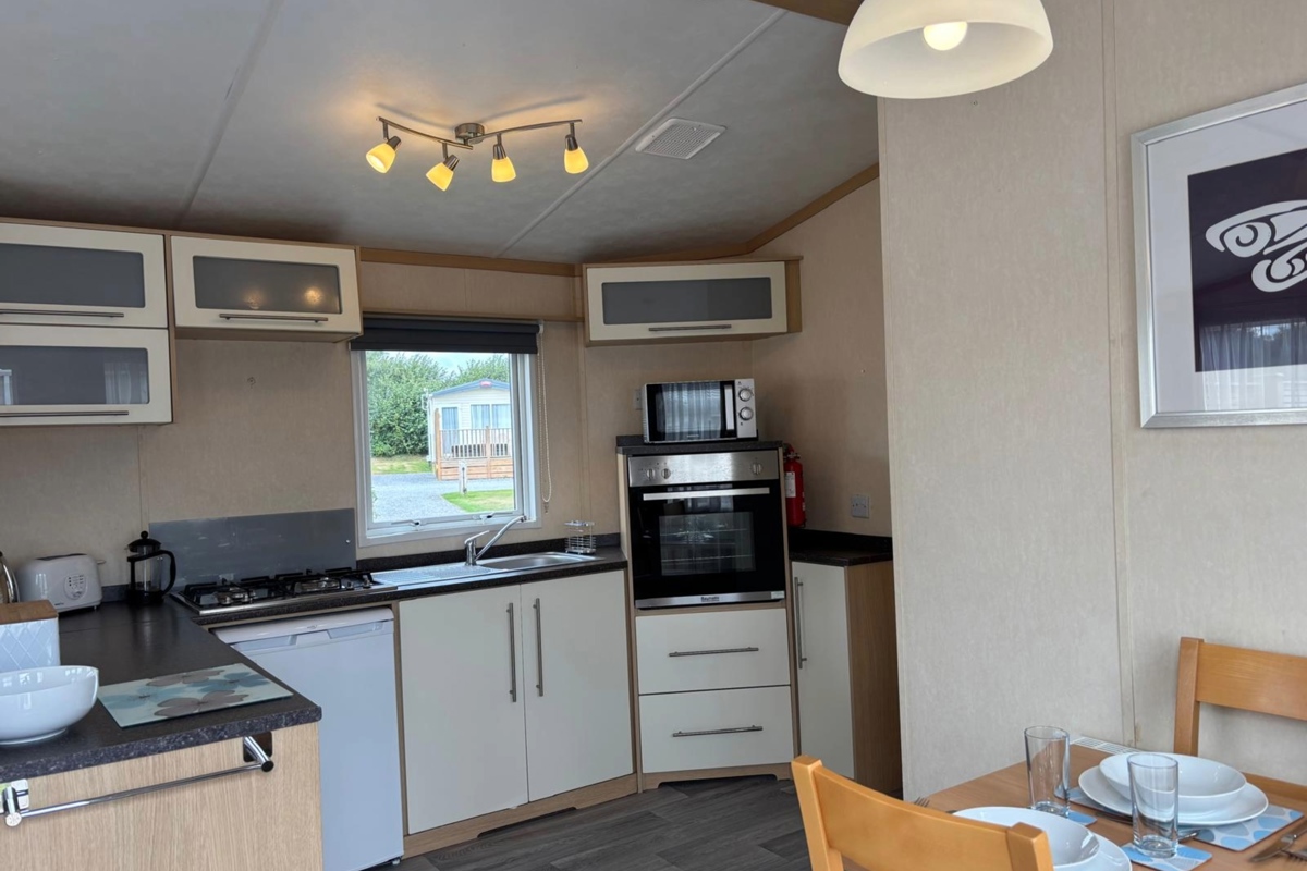 Carnaby Melrose, kitchen at Dartmoor View