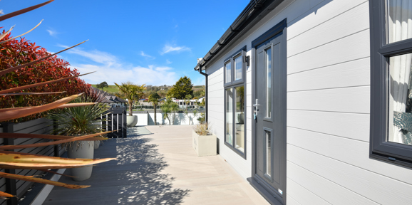 Wessex Dune, exterior side at The Warren