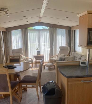 Swift Chamonix, patio doors at Dartmoor View