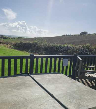 Carnaby Helmsley, view at Praa Sands