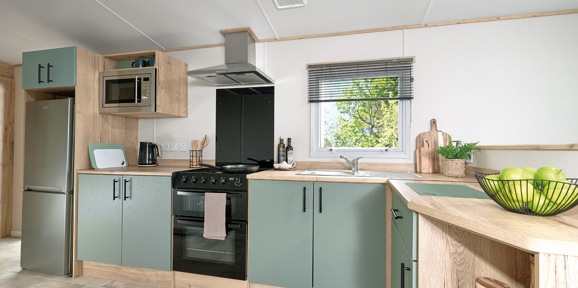 ABI Coworth, kitchen at Finlake