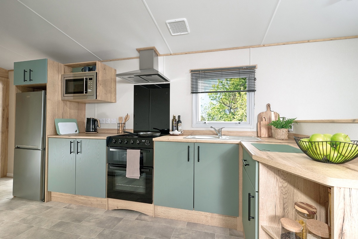 ABI Coworth, kitchen at Finlake