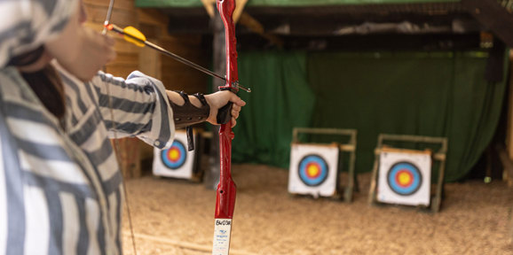 Brokerswood Aiming At Archery Boards