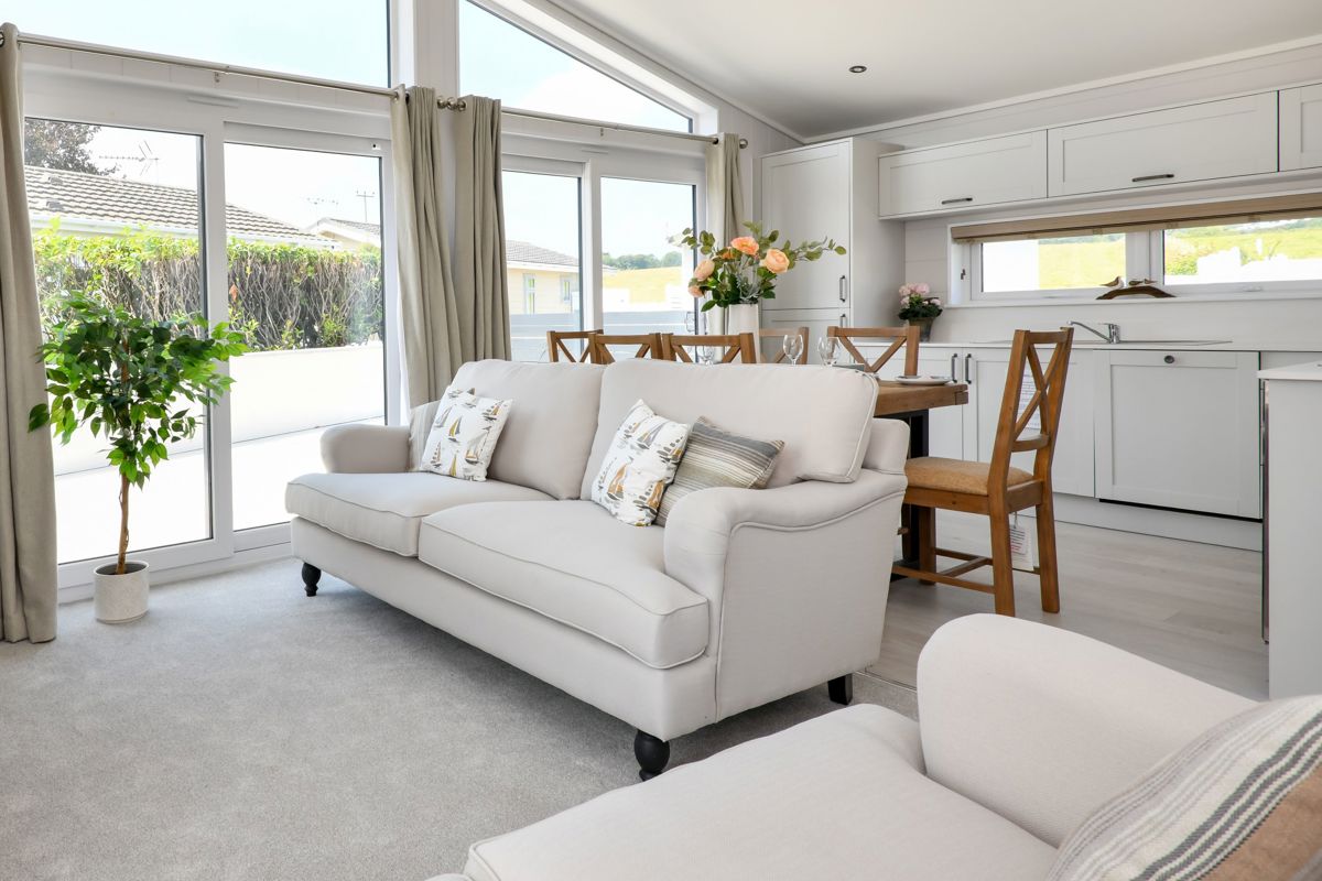 Prestige Oyster Catcher, living room sofas at The Warren Resort & Spa