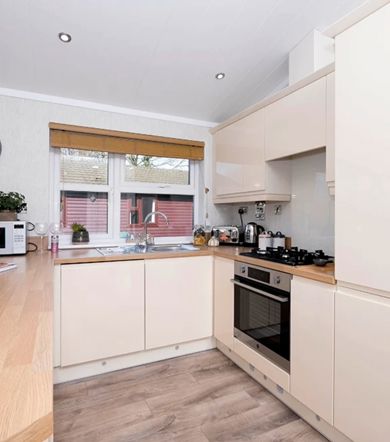 Wessex Classic, kitchen at Delamere