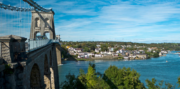 The Warren Local Area Menai Suspension Bridge
