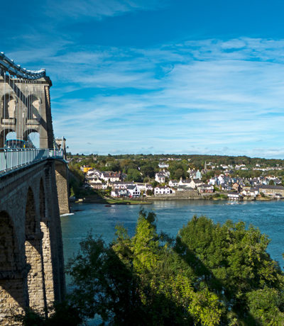 The Warren Local Area Menai Suspension Bridge