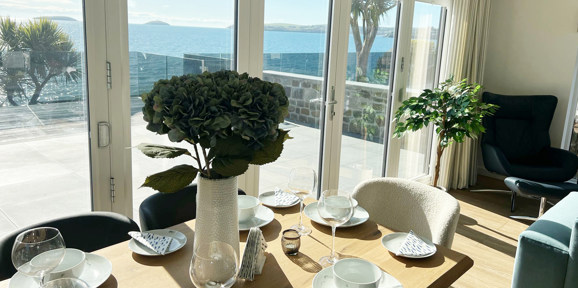 Lissett Utopia dining table at The Warren