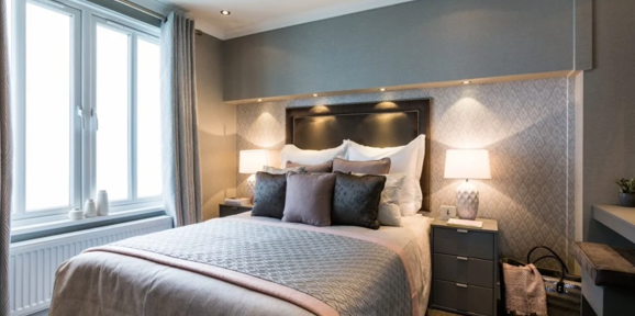 Prestige Bella Vista, master bedroom at Delamere