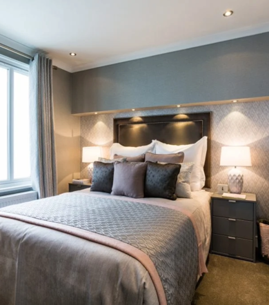 Prestige Bella Vista, master bedroom at Delamere