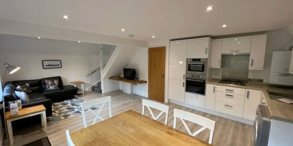 2 & 3 Bedroom A Frame, Kitchen, Lounge, Dining at Finlake