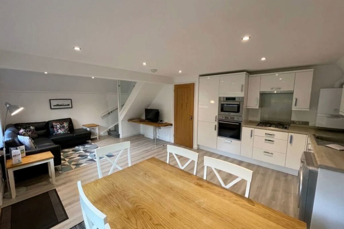 2 & 3 Bedroom A Frame, Kitchen, Lounge, Dining at Finlake