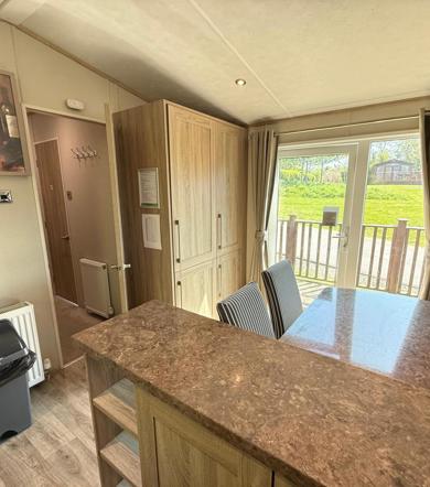 Carnaby Helmsley Lodge, dining area at Finlake