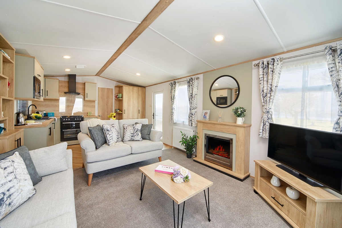 Carnaby Silverdale, living space at Devon Hills