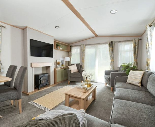 ABI Wimbledon, lounge And patio doors at Finlake