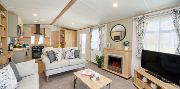 Finlake, Carnaby Silverdale, open plan living area