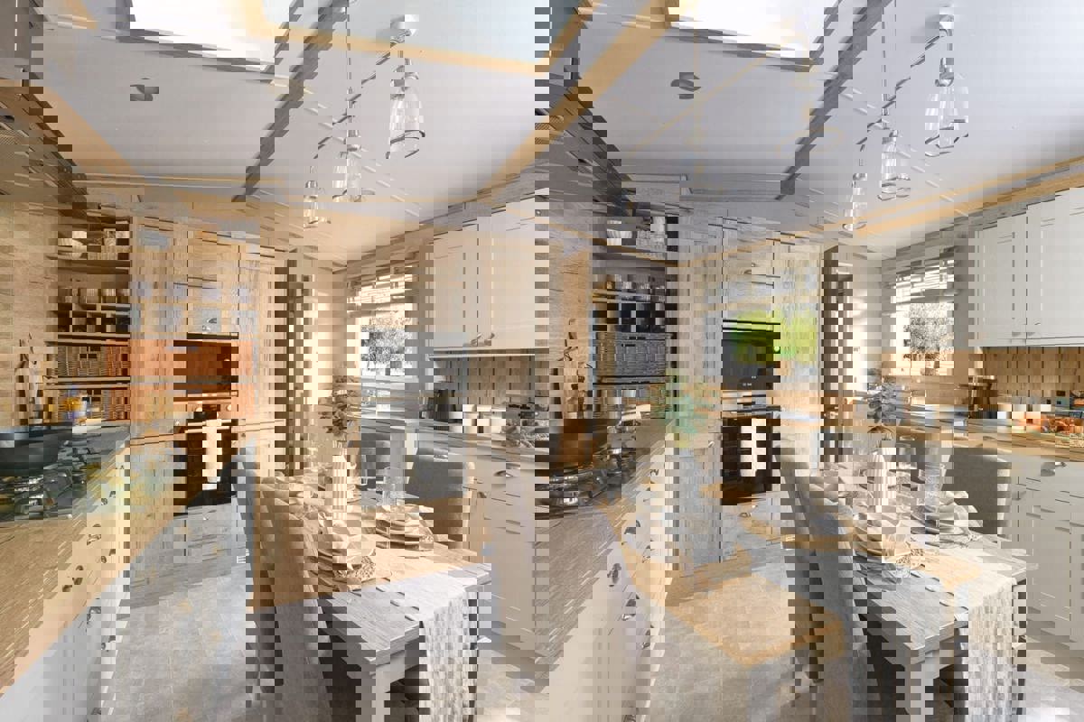 ABI Ambleside, kitchen and dining area at Crugan