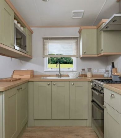 ABI Wimbledon, kitchen at Finlake