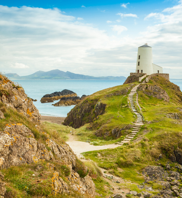 Lighthouse in Wales