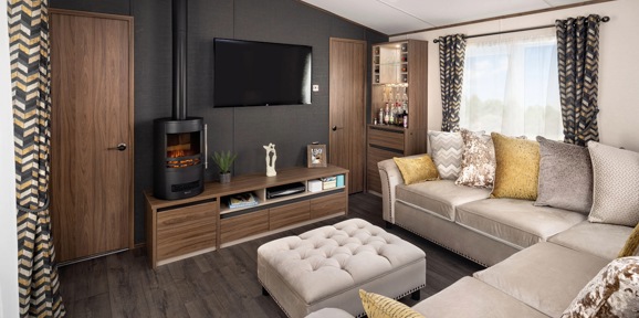  Carnaby Langham living room at Delamere