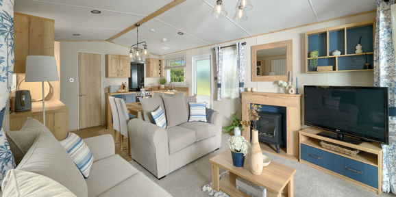 ABI Windermere, lounge with TV at Devon Hills