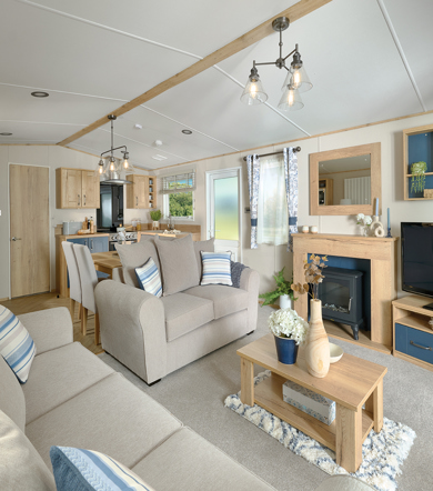 ABI Windermere, lounge with TV at Devon Hills