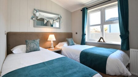 Wessex Dune twin bedroom