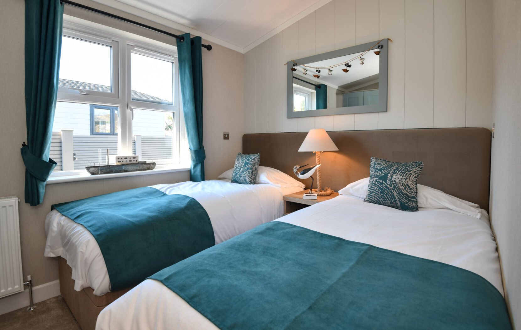 Wessex Dune twin bedroom
